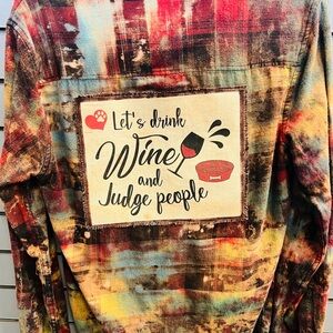 NWT Bleached Flannel Shirt